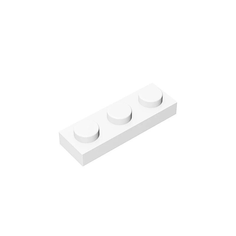 고브릭 GDS-503 플레이트, 레고와 호환 가능, 어린이 장난감 빌딩 블록, 입자 플레이트, DIY, 1x3, 3623 개
