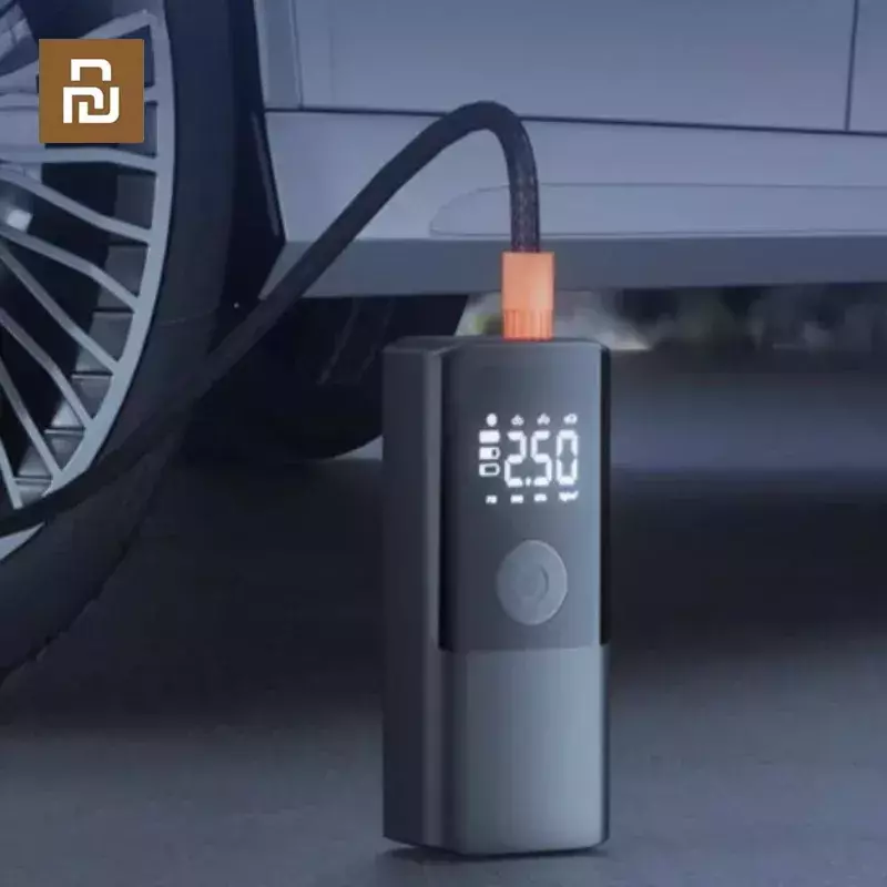 Youpin Helloleiboo Auto montiert drahtlose Inflation pumpe tragbare elektrische Pumpe geeignet für Limousine Reifen Inflation pumpe Elektro werkzeuge
