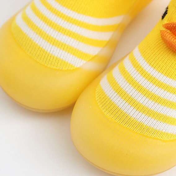 Scarpe da passeggio morbide per bambini calzini da pavimento per primi camminatori scarpe calzini per bambini dei cartoni animati scarpe suola in gomma antiscivolo
