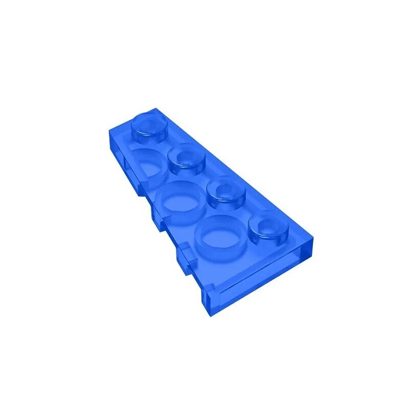 Wedge Plate 4x2 Esquerda Compatível com Blocos de Montagem Lego, Técnico DIY, GDS-548, 41770