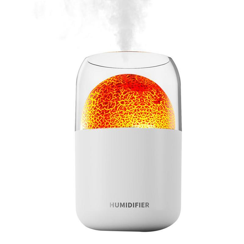 Cool Mist Humidifiers Colorful LED Cool Mini Humidifier Planet Humidifier Colorful 300ml Quiet Aromatherapy Oil Diffuser