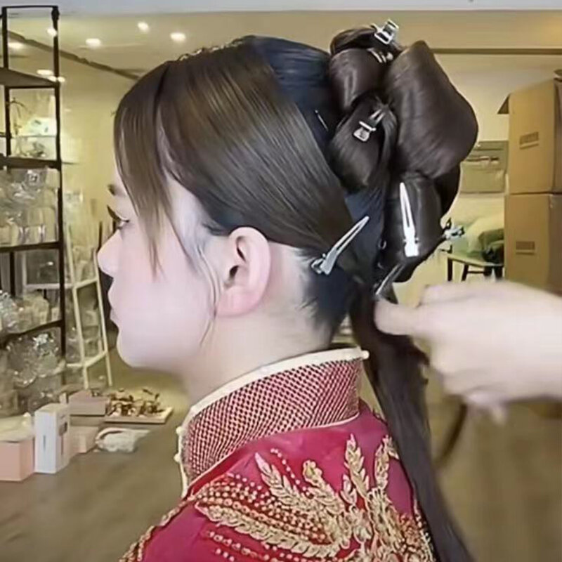 10/20 sztuk profesjonalny damski Salon naprawiono spinka do włosów Curl Hairclip makijaż bez zagnieceń klips do włosów fryzjerskie urządzenie do stylizacji z torbą