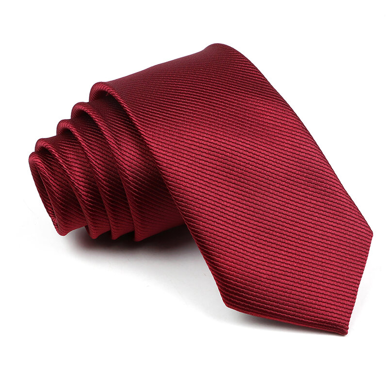 New Simple Classic Men Ties grigio verde blu rosso colorato Skinny stretto cravatta per gli uomini festa di nozze Bussiness accessorio regalo