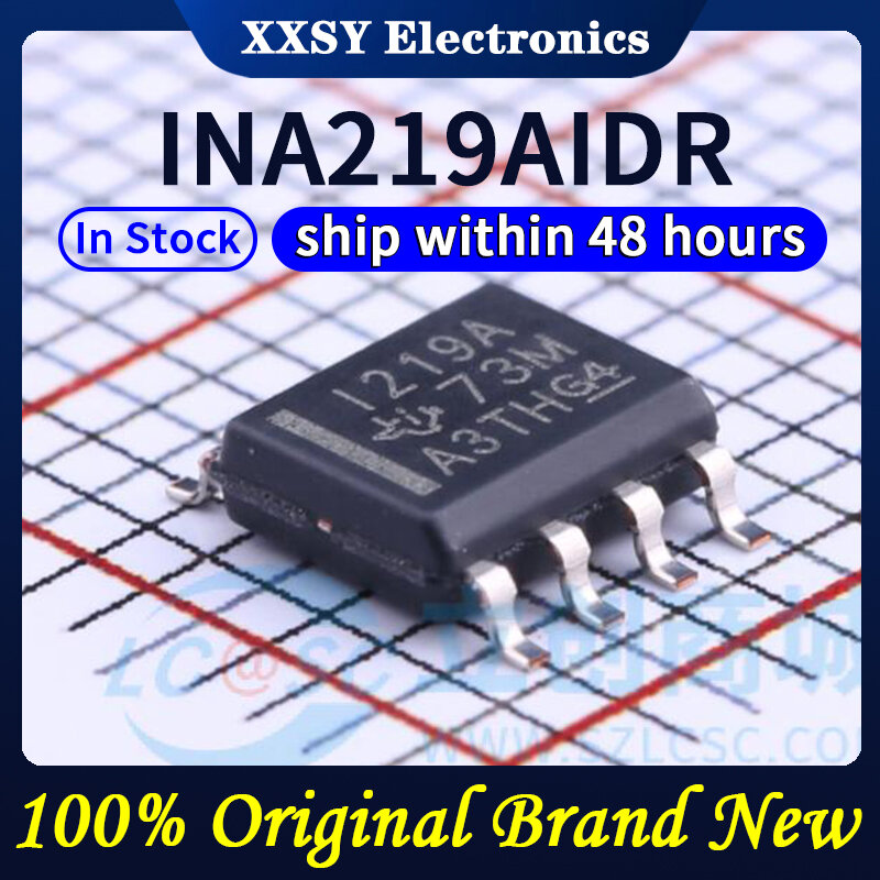 INA219AIDR SOP8 I219A, alta calidad, 100% Original, nuevo