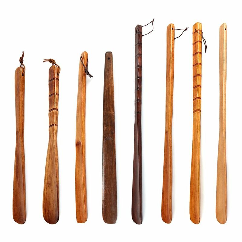 Outils de chausse-pied à enfiler pour les personnes âgées, poignée extra longue, élévateur en bois LumineArtworks, facile à enlever
