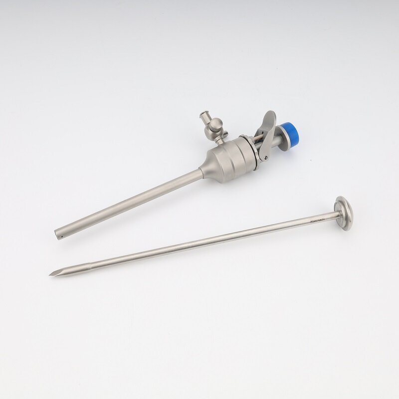 Instrumentos de medicina trócar reutilizables laparoscópicos para cirugía