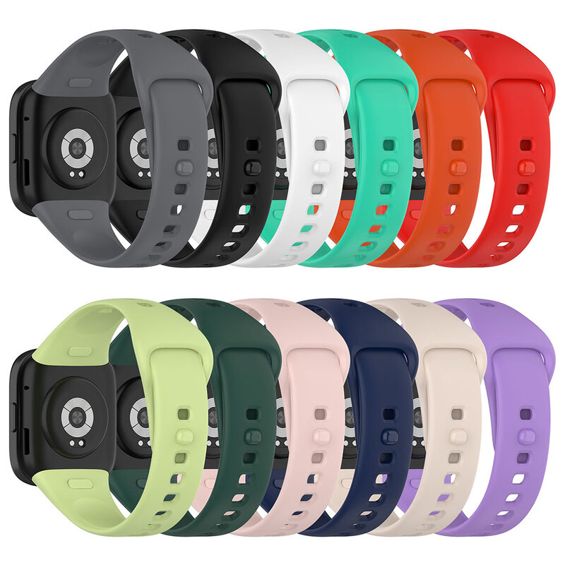 Cinturino in Silicone per Redmi Watch 3 cinturino da polso con cinturino + custodia protettiva