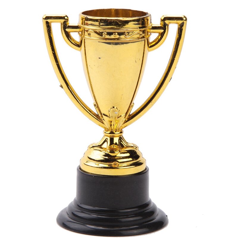 Trophée Golden Award pour enfants, plastique standardisé, mini trophées, salle d'irritation, récompenses scolaires, sports, 40 pièces