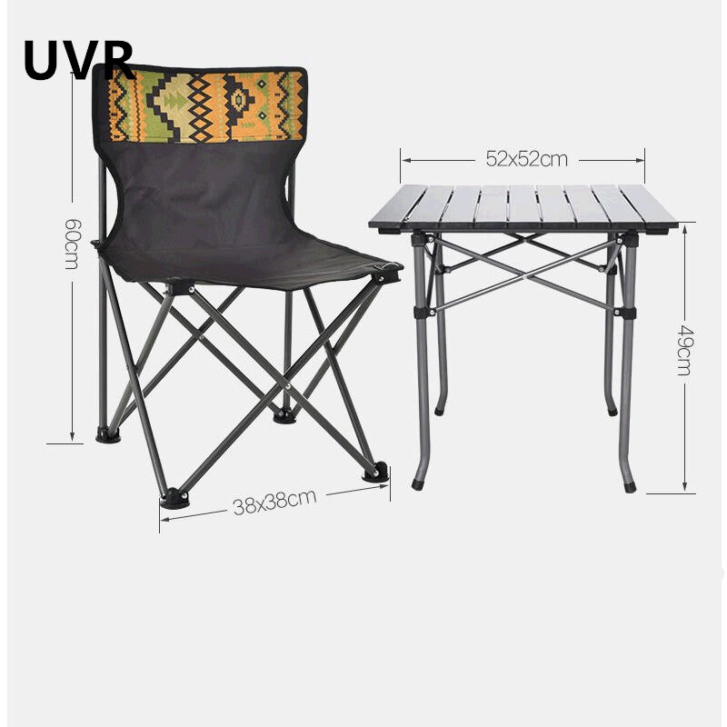 Nowa składany stół na świeżym powietrzu i zestaw mebli z krzesłami rekreacja rodzinna podróż przenośna składany stół kempingowy i krzesła ze stopu aluminium