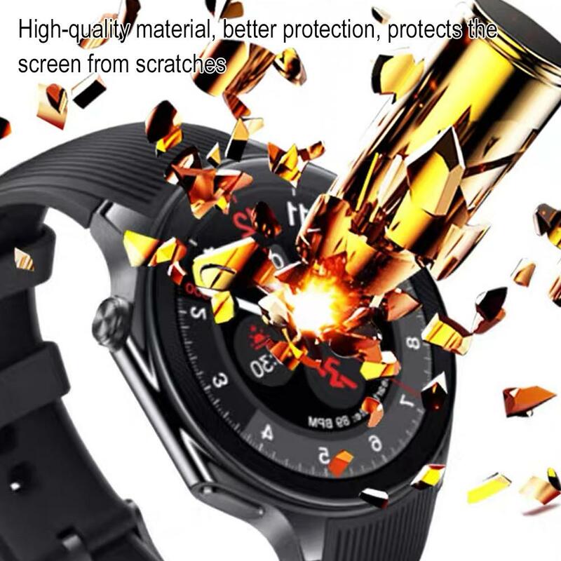 Anti Blauw Licht Tpu Film Horloge Hydrogel Film Voor Oneplus Horloge 2 Smart Watch Hd Clear Screen Protector-Niet Gehard Gla