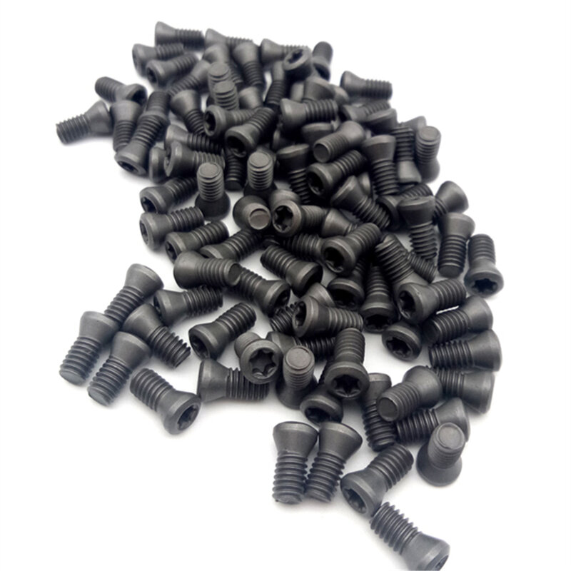 HOT m1.8 m2 m2.2 m2.5 m3 m3.5 m4 M5 M6 CNC Insert Torx Screw for Replaces Carbide Inserts CNC Lathe Tools holder