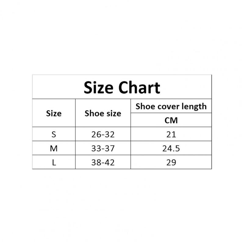 Silicone Shoe Covers Waterproof Unisex Rain Boots Covers for Outdoor Protection Anti-skid Leakproof Reusable Shoe for Rainy