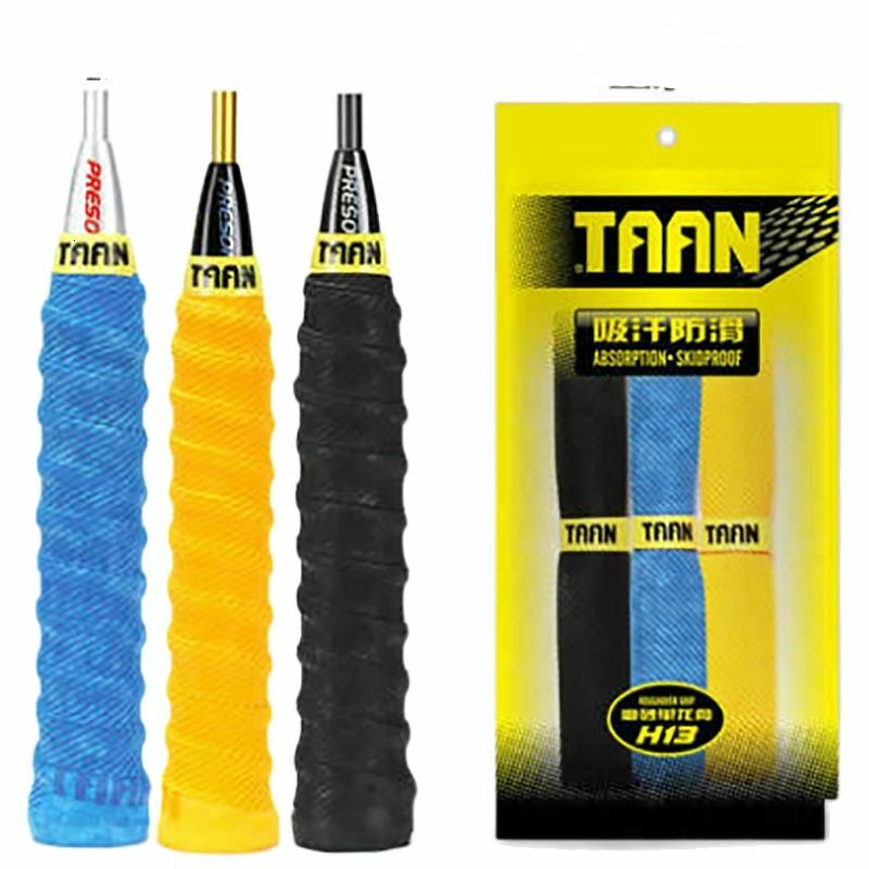 Taan 3pcs/pack Tennis Racket Keel Adhesive Overgrip Viscosity Breathable Sweat For Badminton/tennis Racket H12/h13