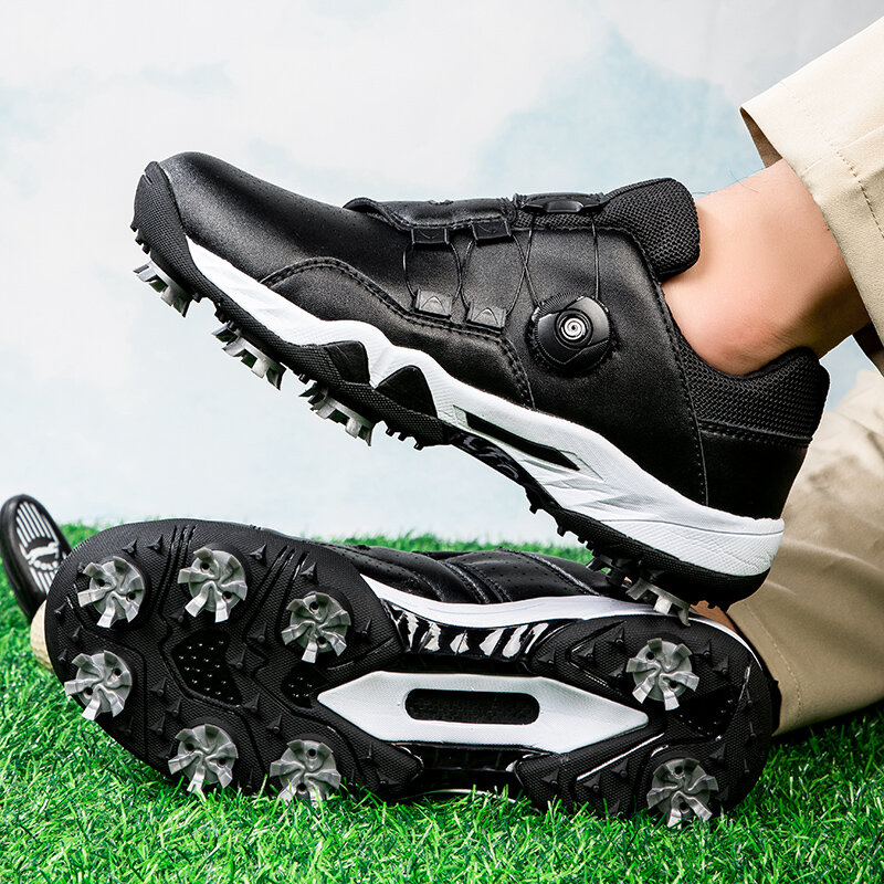 Mężczyźni buty golfowe nowe kolce rozmiar butów golfowy 36-46 golfisting Footwears Outdoor buty do chodzenia