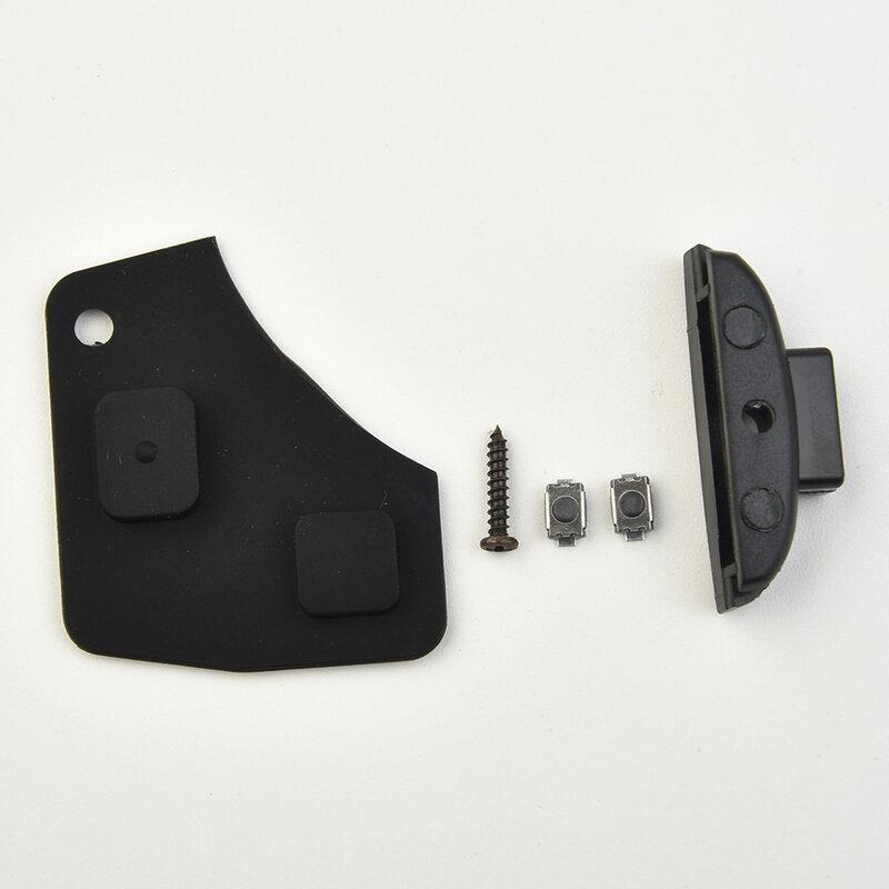 Sarung cangkang bantalan tombol kunci jarak jauh mobil sakelar mikro untuk Toyota untuk Corolla casing pelindung dekorasi kunci mobil