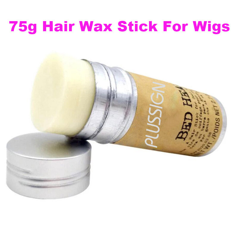1Pcs Edge Brush & 1Pcs Cabelo Wax Vara Para Perucas Wax Stick Gel Creme Para Styling Cabelo Rapid Short Double Side Edge Escova Pente de cabelo