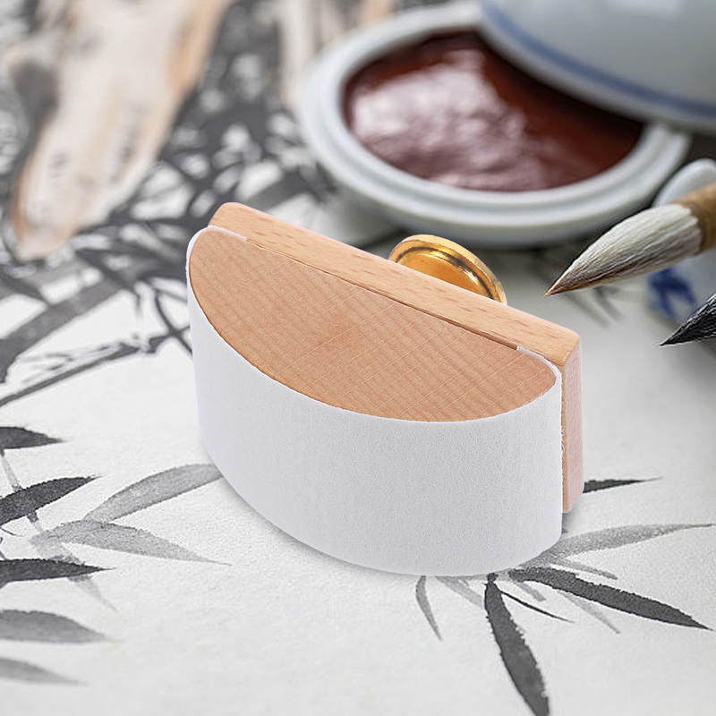 Blotter basculante de madera para caligrafía, herramienta absorbente de tinta de secado rápido para el hogar, suministro de escritura