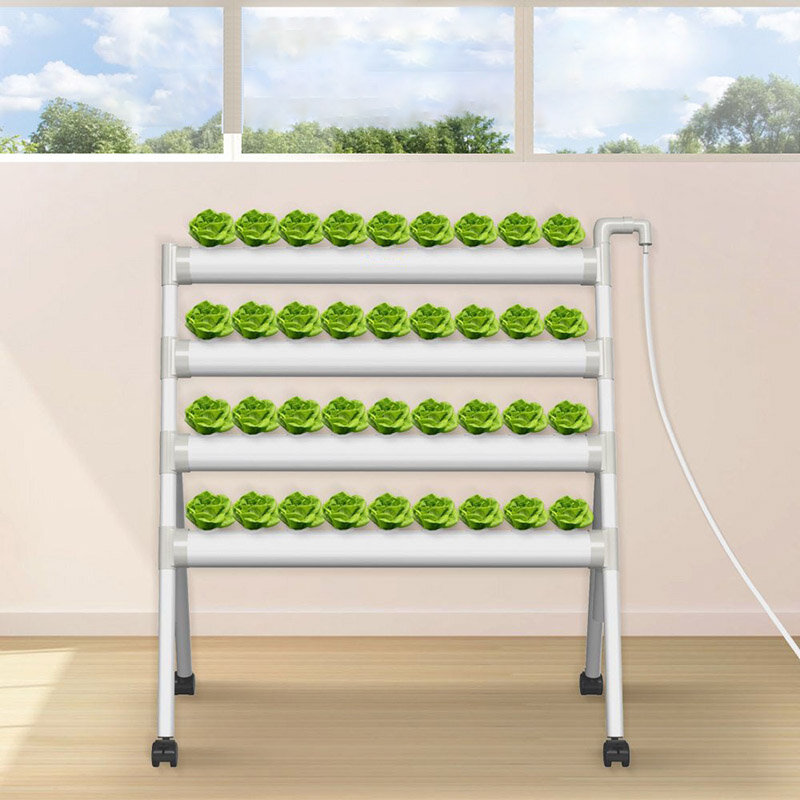 Hidroponik sistem penumbuh sayuran, peralatan berkebun dalam ruangan balkon hidroponik
