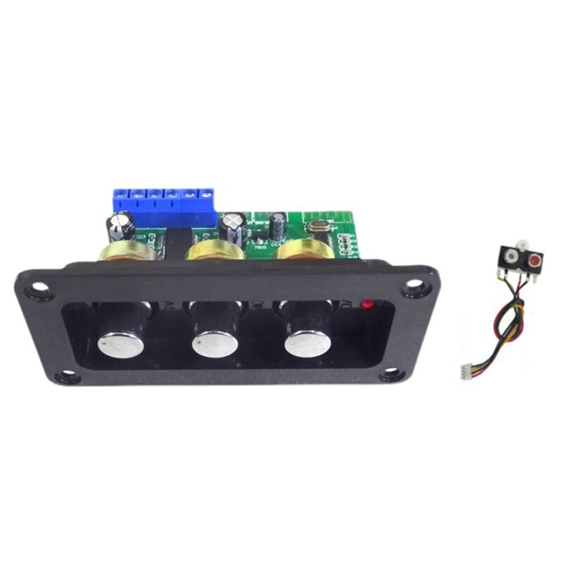 2X Bluetooth 5.0 Amplifier Power Audio Board 30W Mono Stage Power Amplifier Board, U Disk Decoder, with AUX Line