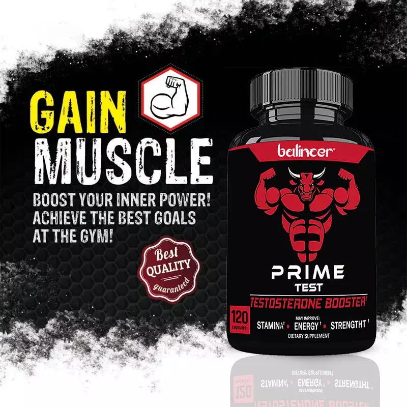 Testosterone Booster – Builds Lean Muscle, Energy Levels, Endurance, Immunity, Replenishes Blood Flow, Men’s Health