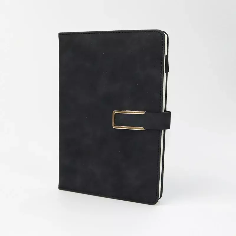 Customized product.Custom logo cover diary planner box set leather hardcover notebook with pen and Cup Journal