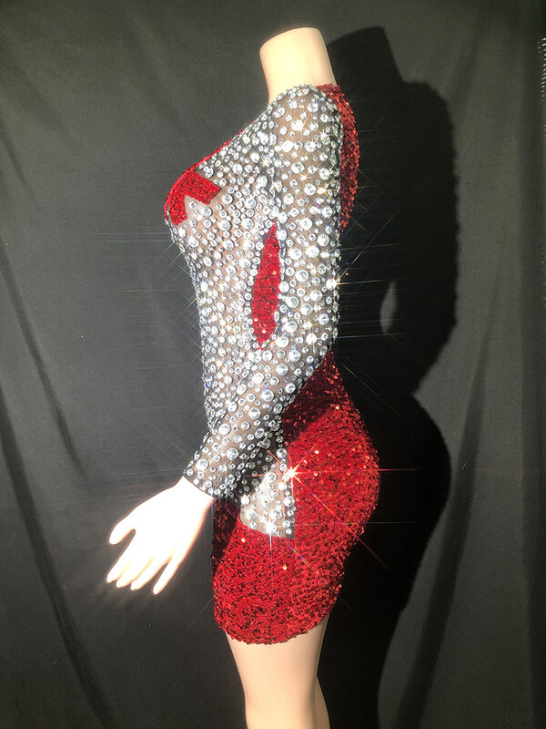 Индивидуальное Сетчатое кружевное прозрачное высокоэластичное пикантное облегающее платье контрастных цветов платье для вечеринки на день рождения