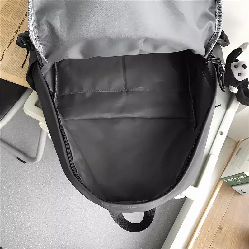 New Pu Leather Casual Backpack Men College School Bags Unisex Waterproof Notebook Backpacks Luxury Designer Laptop Bag For Men