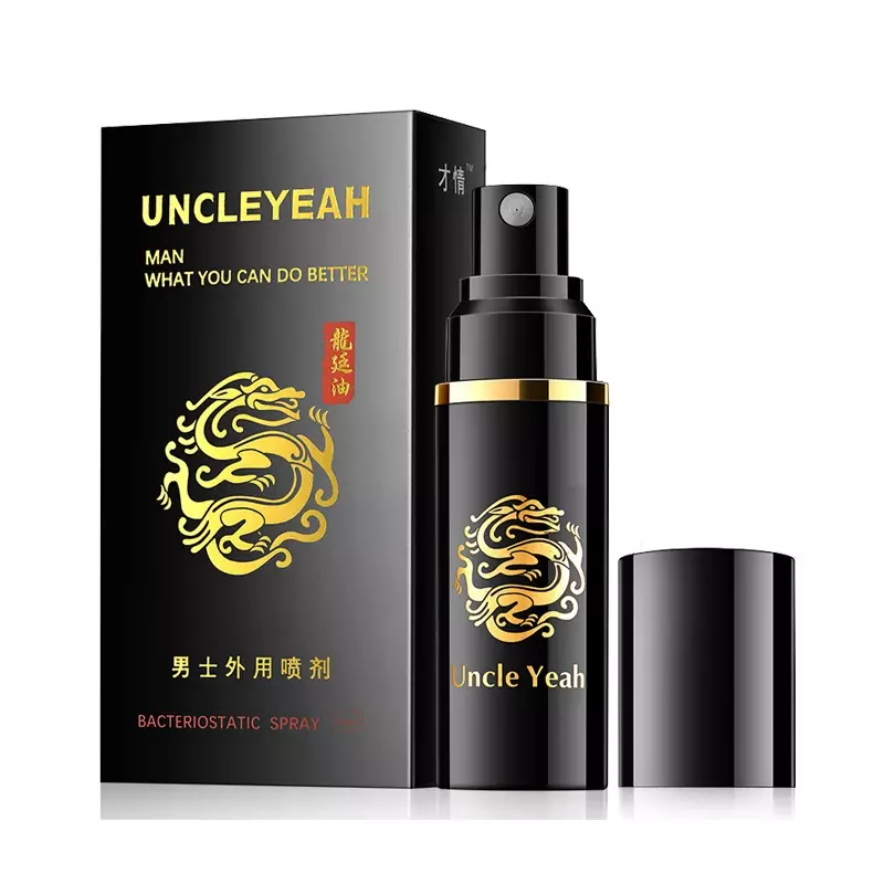 Male spray for external use for 60 minutes to increase oil