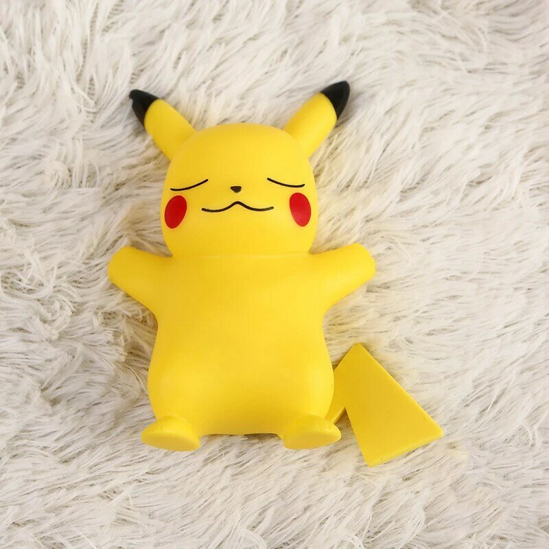 Veilleuse scintillante Pokemon Pikachu pour enfants, jouet mignon, lampe de chevet, cadeau d'anniversaire et de noël