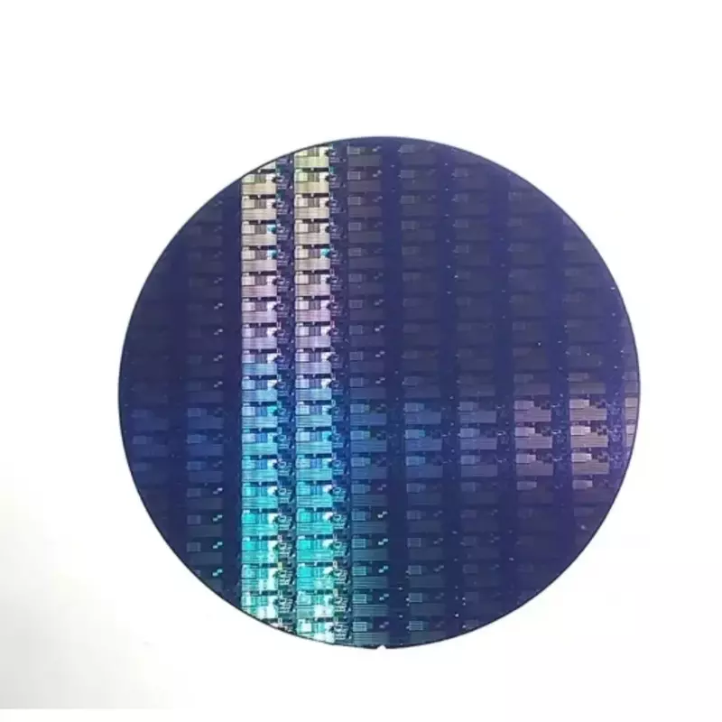 Schaltung Chip Halbleiter Silizium Wafer 12 Zoll CPU Wissenschaft Technologie Pendel Stück Geburtstags geschenk Foto ätzen