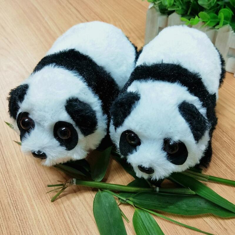 Mainan Panda Elektrik Kreatif Hadiah Anak-anak Boneka Panda Warna Cerah Hadiah Anak-anak