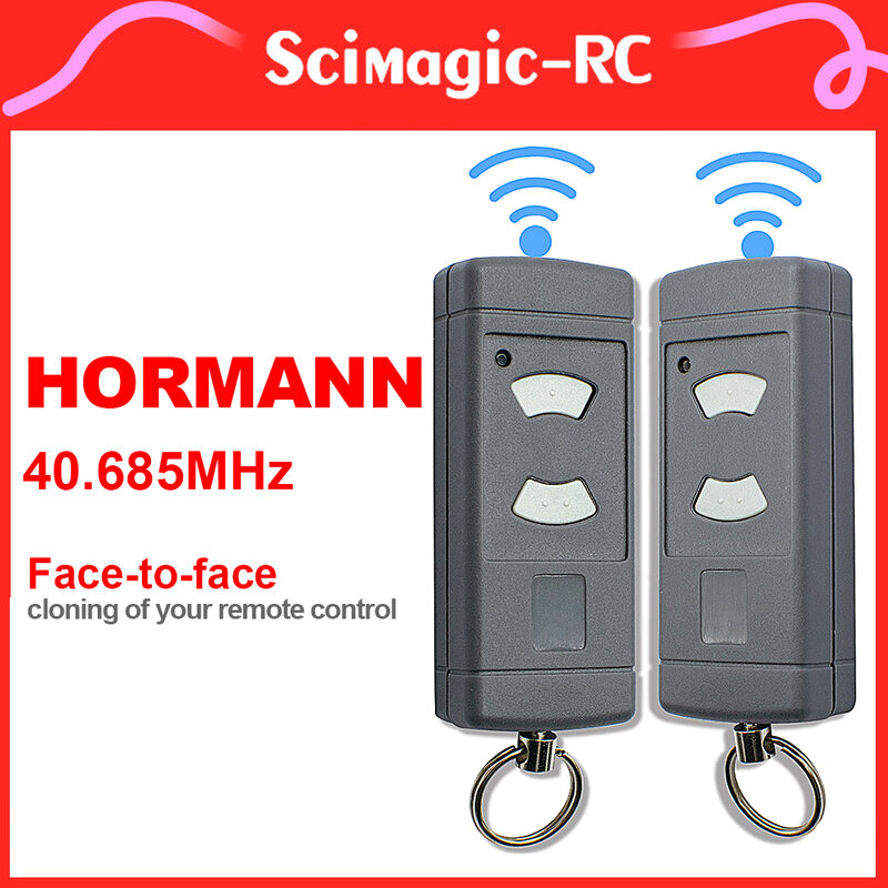 Kloning wajah dari HORMANN 40 MHz Anda pengendali jarak jauh Hinda Mann HSE2 HSM4 HSM2 HS2 HS4 40.685MHz pemancar genggam