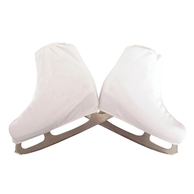 Velvet Figure Ice Skate Boot Covers, Protetor para Ice Roller, Calçado Esportivo de Hóquei no Gelo, Protetor, 1 Par