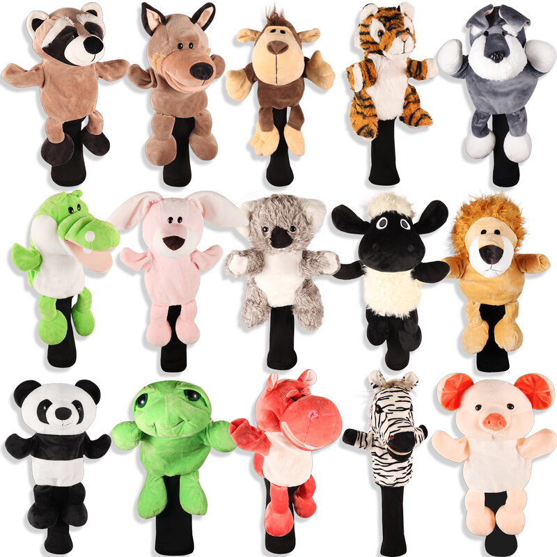 All kinds of animal golf club Driver head covers suitable for men's and women's golf Driver Club mascot novelty cute gift