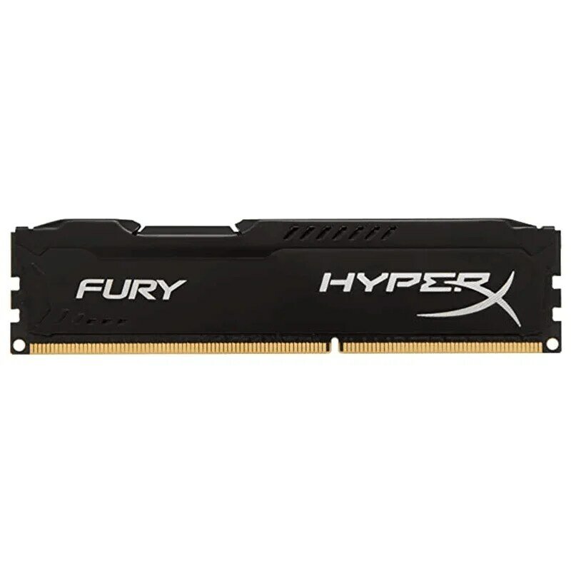 HyperX Fury-DDR3 وذاكرة الوصول العشوائي DDR4 ، 4GB ، 8GB ، 16GB ، 1333MHz ، 1600MHz ، 1866MHz ، 2400MHz ، 2666MHz ، 3200MHz ، DIMM ، PC3-12800 ، PC4-25600