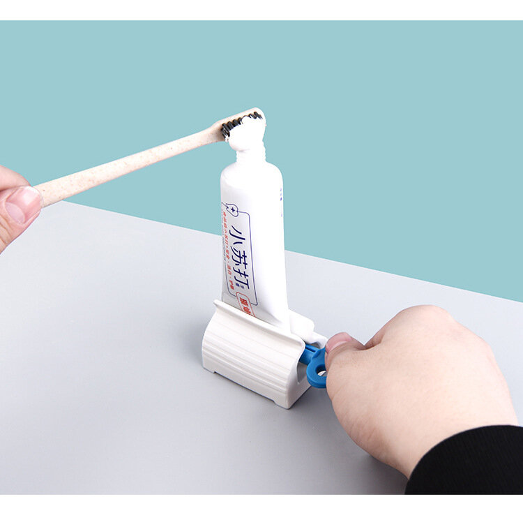 3pc multifunzionale dentifricio tubo spremiagrumi pressa manuale dentifricio spremuto Clip-on detergente viso spremiagrumi forniture per il bagno