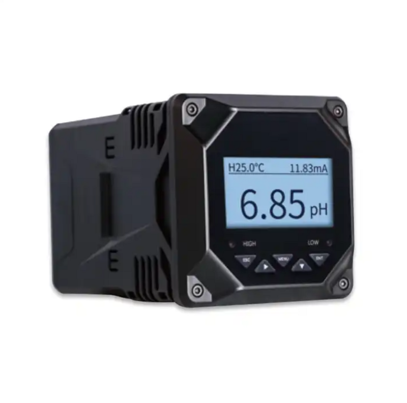 Industrial Online pH Meter Controller ORP/pH Analyzer Transmitter Detector Monitor Measuring Instrument
