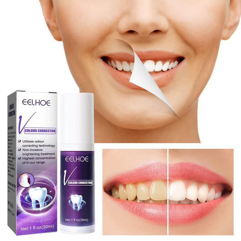 Pasta de dientes para blanqueamiento dental, limpiador de manchas, ambientador de respiración bucal, cuidado de limpieza dental, pasta de dientes, 30ml, nuevo