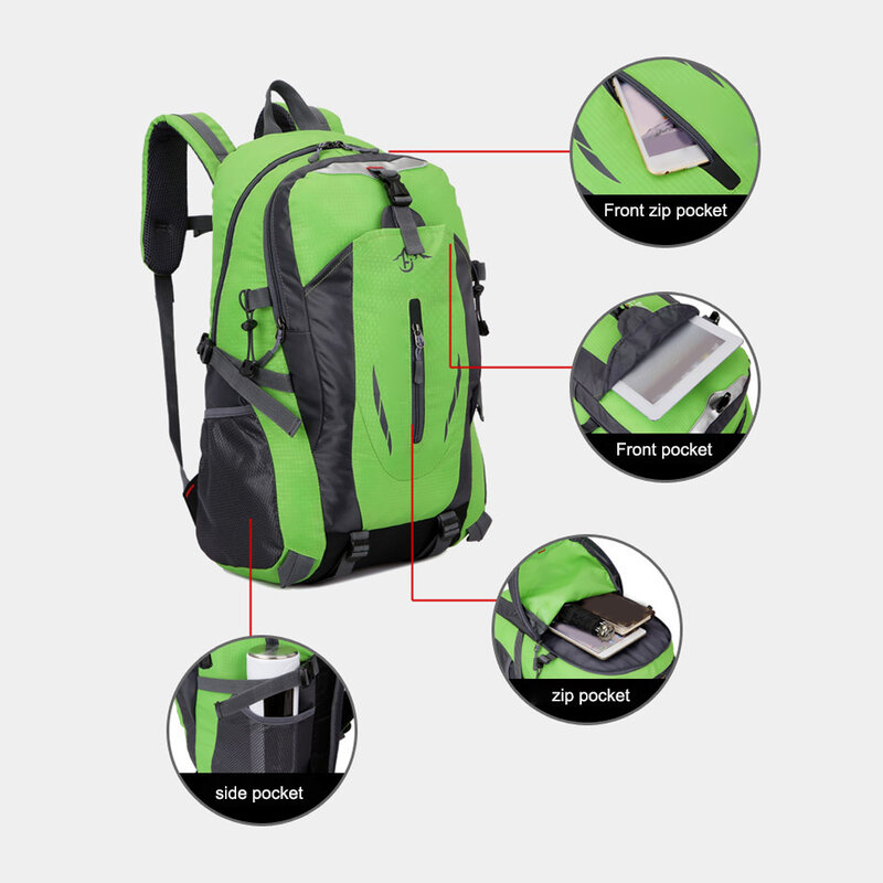 Nowy plecak męski wodoodporny 36-55l plecak podróżny o dużej pojemności torby wędkarskie torba alpinistyczna kempingowego