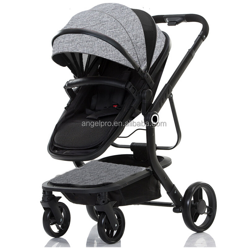 Cochecito de bebé 3 en 1 con ruedas grandes, carrito de lujo con capazo y asiento, sistema de viaje barato, venta al por mayor
