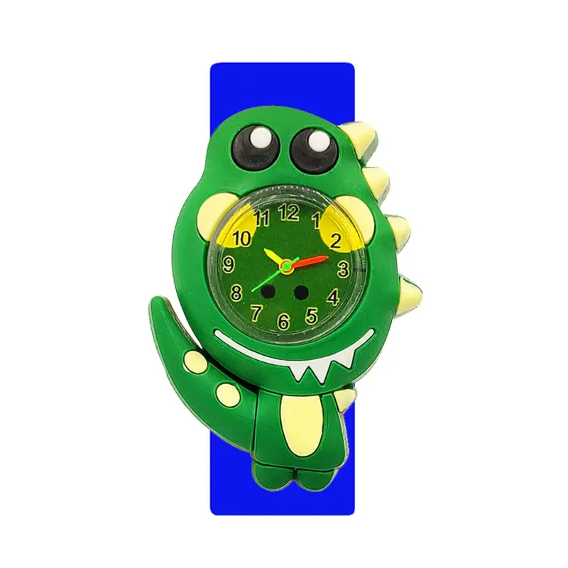 2023 nowy zegarek dla dzieci kot kreskówkowy/małpa/delfin/zabawkowa Panda dzieci zegarek niemowlęcy jednorożec kucyk zegarek chłopiec prezent urodzinowy dla niej