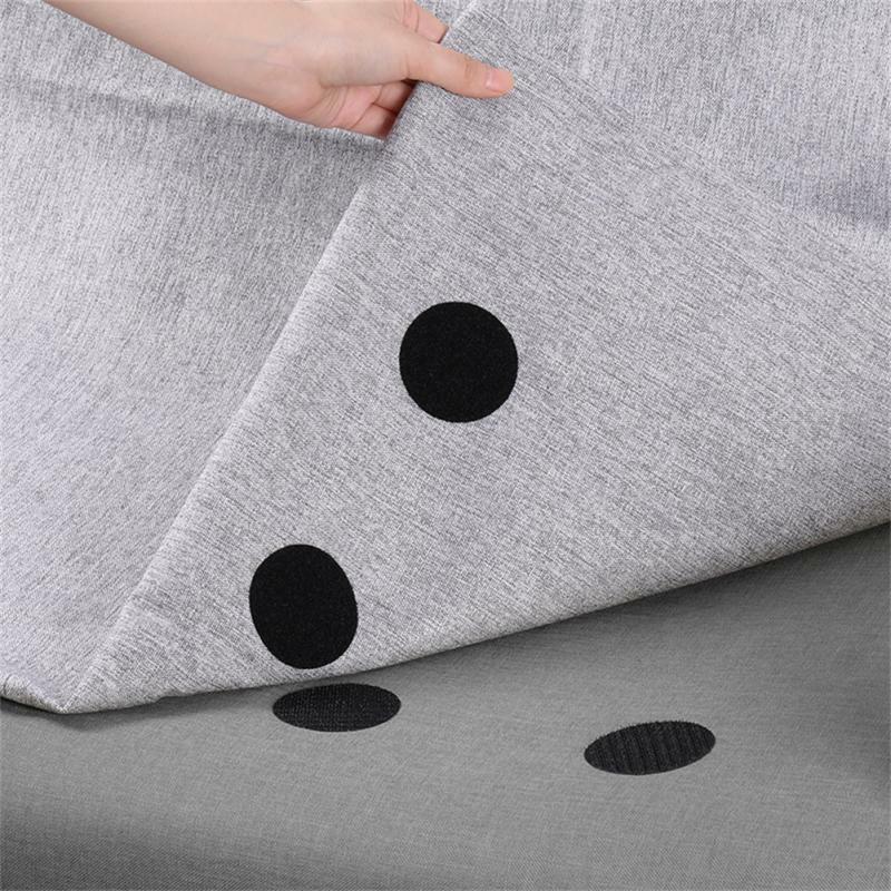 Chiusura a strappo riutilizzabile cuscinetti antiscivolo per tappetini adesivi a punti di fissaggio gancio autoadesivo per temperatura antiscivolo