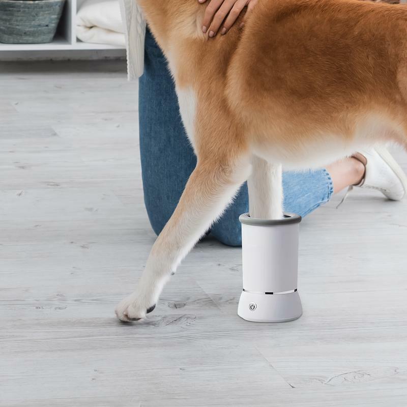 Автоматическая Мойка лап собаки, USB перезаряжаемая лампа для домашних животных, удаление пыли, грязи и волос, удобная мойка лап для лап, для лабрадоров, Америки