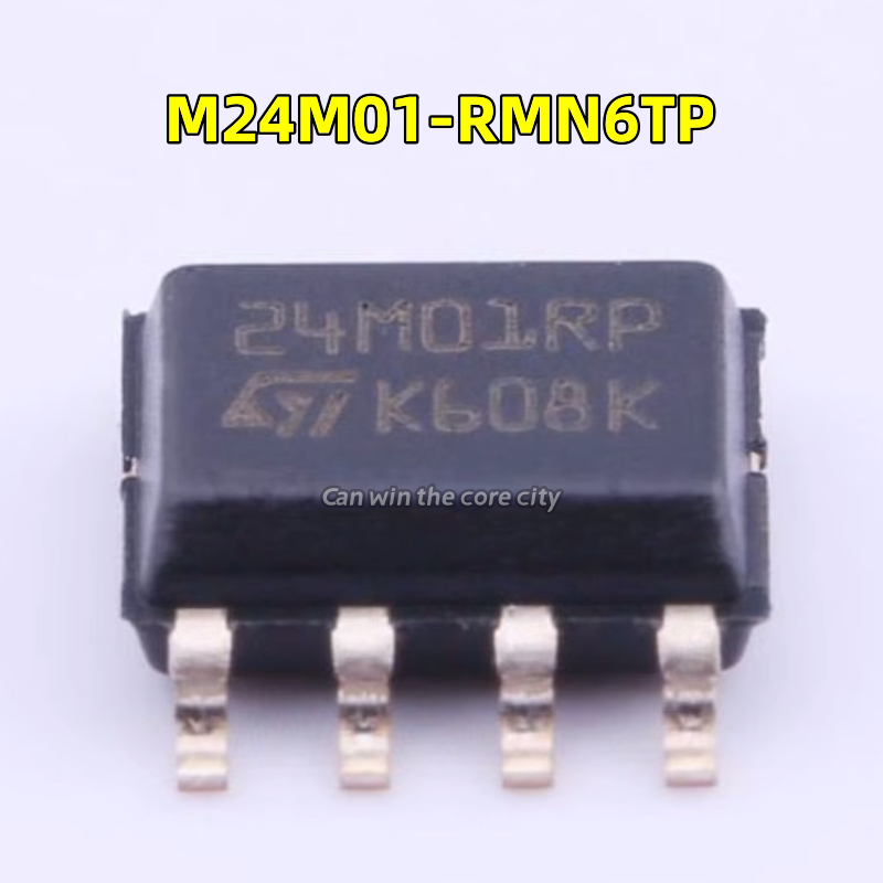 10 peças ST/chip de memória italiano M24M01-RMN6TP serigrafia 24M01RP SOP-8 original importado