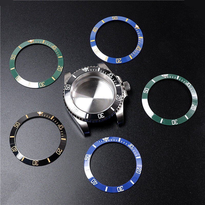 Caja de reloj de cristal de zafiro transparente, ajuste para Eta2836 Nh35 Nh36 Dg2813 3804 Miyota 8215, movimiento para Seiko modificado Skx007, 40mm