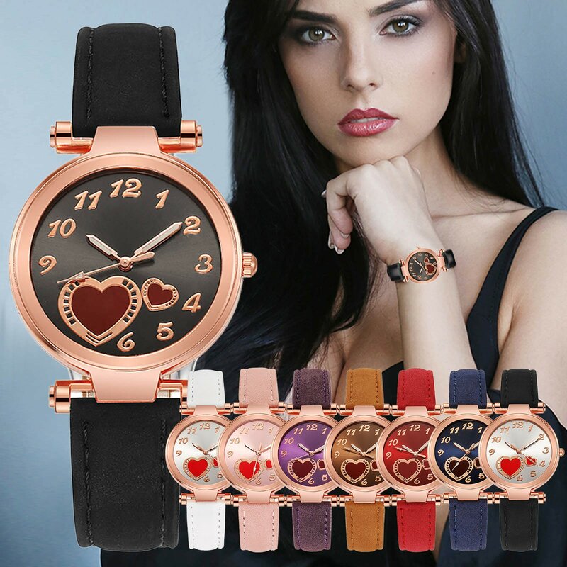 2023 neue Luxus Leder Liebhaber Uhren Mode Temperament Quarzuhr für Männer Frau Paar Uhr Liebhaber Armbanduhr relógio