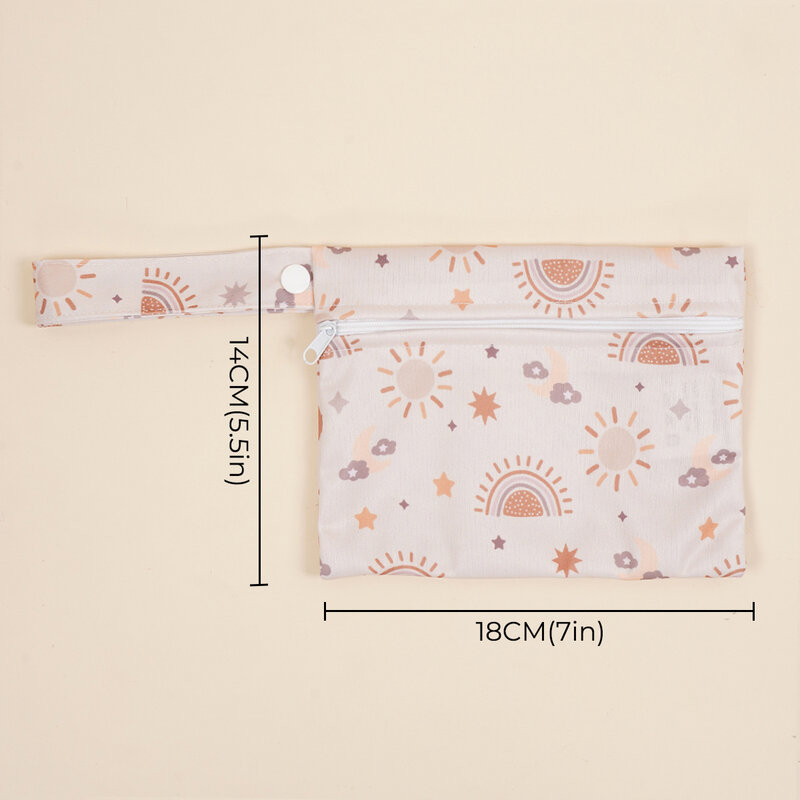 Small Size Sanitary Storage Bag Portable Wash Bag Waterproof Cosmetic Bag Cute Design Wallet