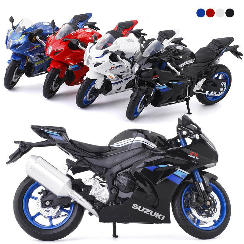 1:12 Alloy Motorcycles Model SUZUKI GSX-R1000 Racing Simulation Diecasts Metal Street Motorcycle Model Collection Kids Toy Gift