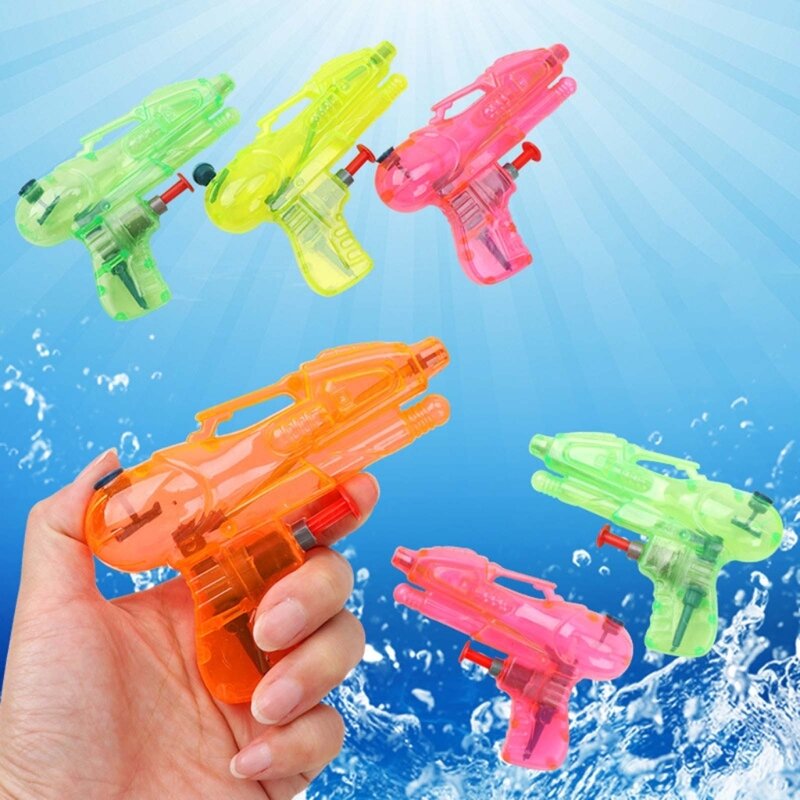 5 teile/satz Mini Wasser pistole Wasser Spritzpistolen für Kinder Wasser pistole Wasser pistolen Blaster Wasser Kampf Spielzeug Sommer Spielzeug Spritzpistolen