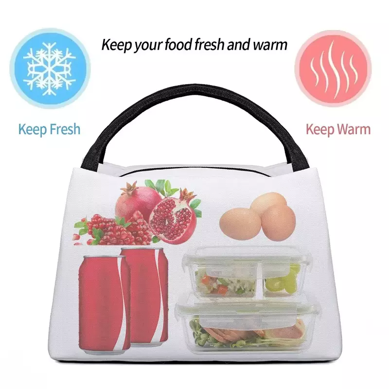 Torba na lunch Evil Eye Nazar Design Cute Lunch Box Piknik Przenośne torby na żywność Niestandardowa torba termoizolacyjna